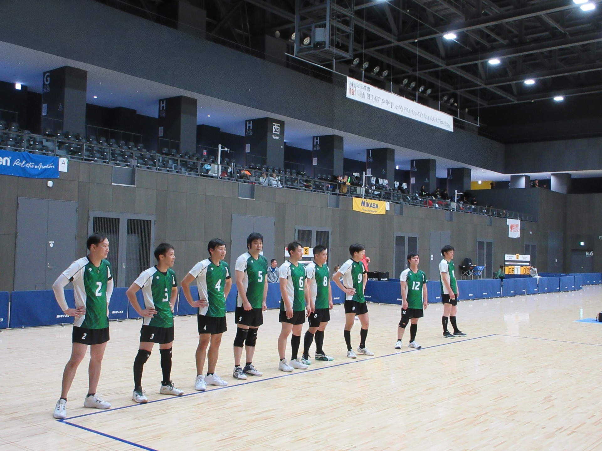 オルガン針バレーボール部　東日本大会に出場しました